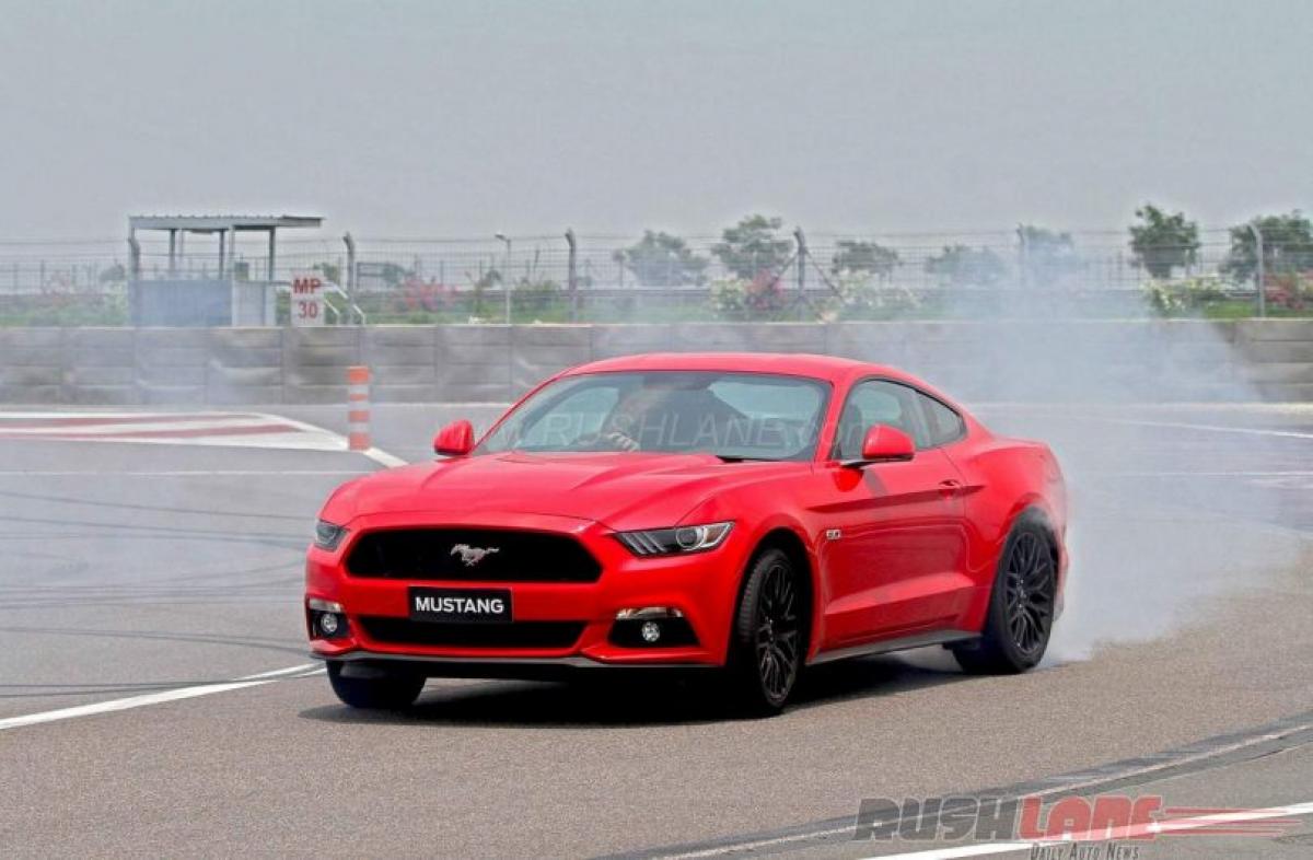 Ford Mustang starts from INR 65 lakhs in India
