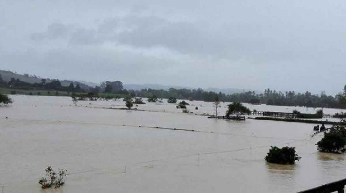 New Zealand hit by ex-Cyclone Debbie, heavy rains close highways