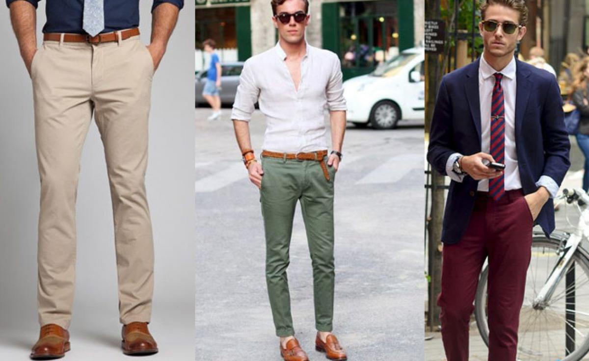 How to wear chinos this summer