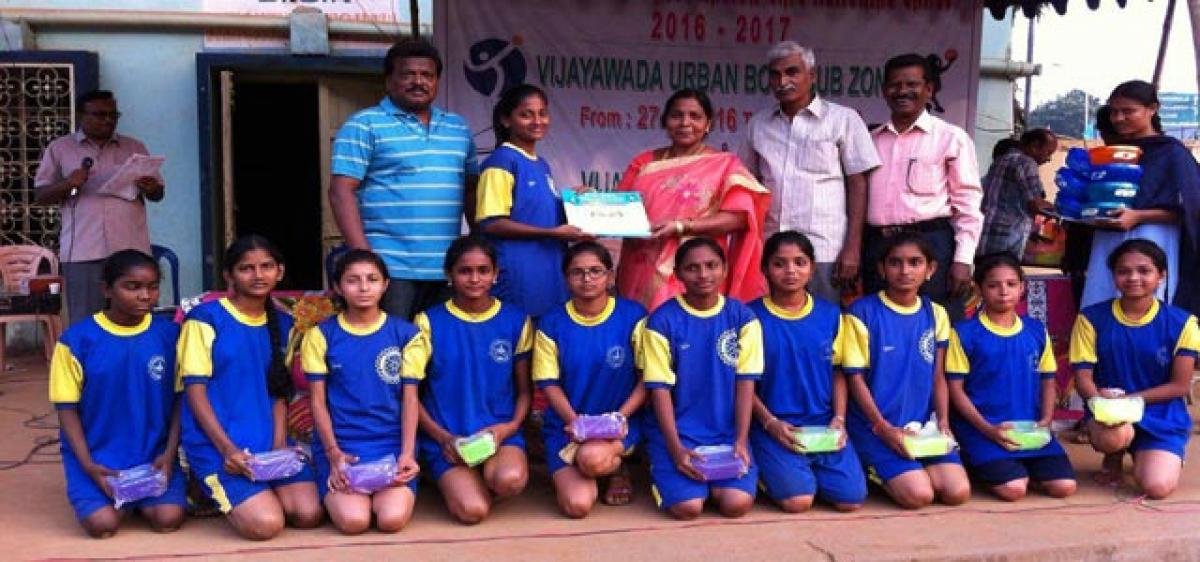 Nirmala school girls excel