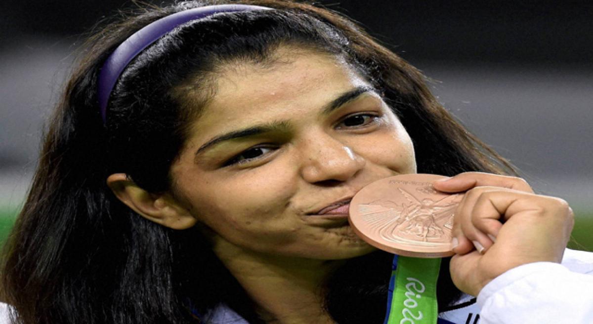 Sakshi wins India’s first medal