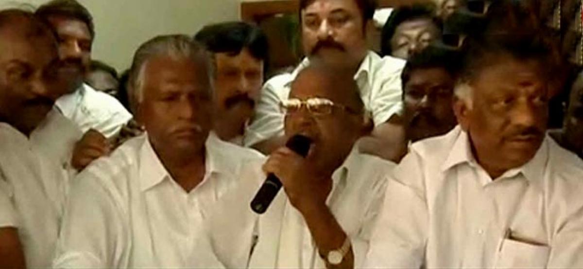 AIADMK squirms on same person for CM, party chief party line