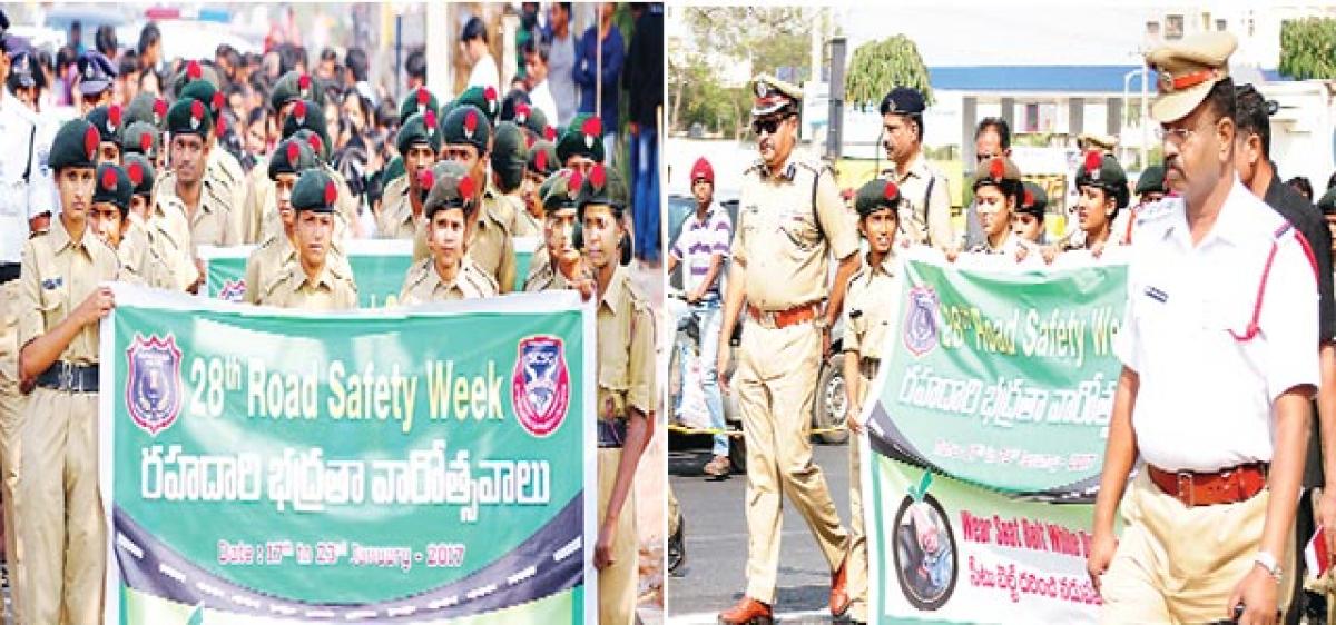 Rallying for road safety