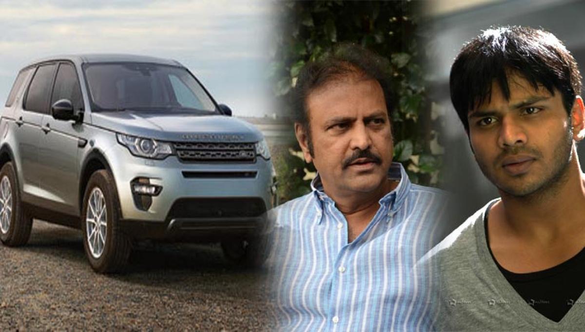 Mohan Babu to gift Range Rover Discovery to Manchu Manoj