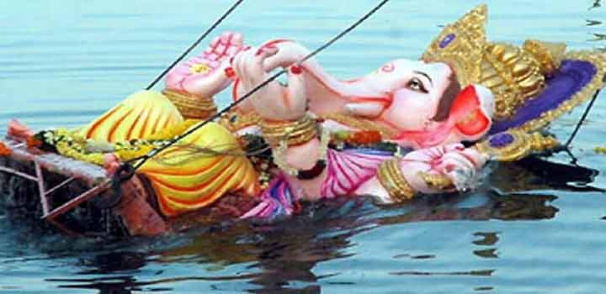 GHMC braces for massive immersion of Ganesh idols