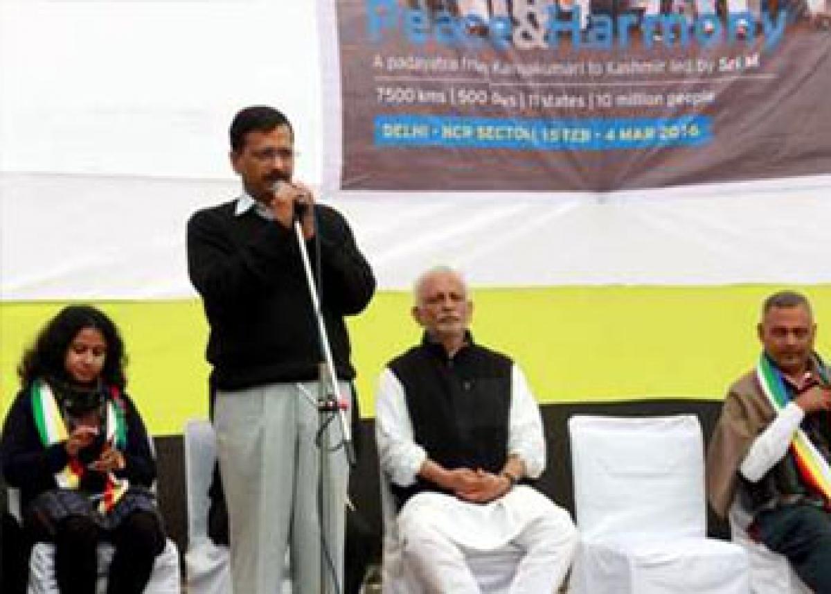 Defeat divisive forces to uphold nations diversity, says Kejriwal