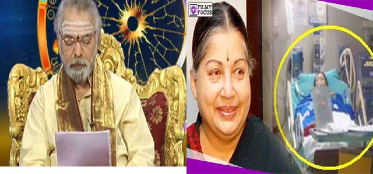 Mulugu astrologer questions Jayalalithaa’s funeral