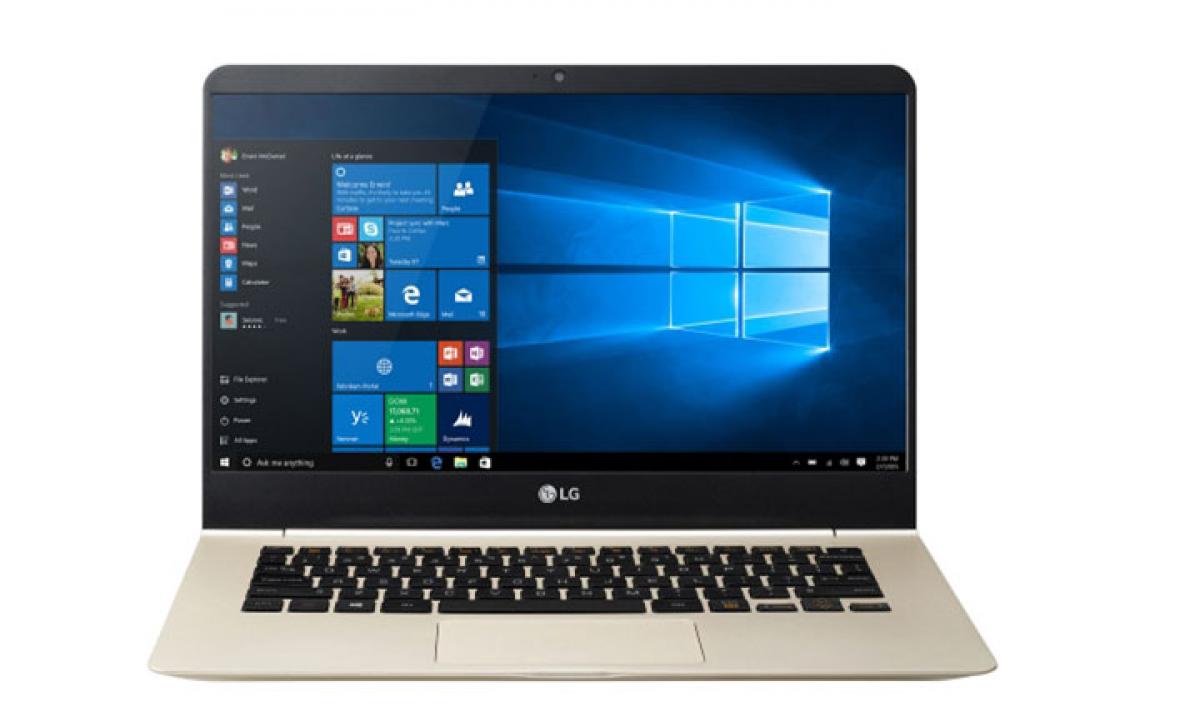 LG presents lightest Windows 10 laptop