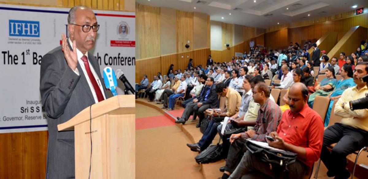 ICFAI Business School holds Banking Research Conference