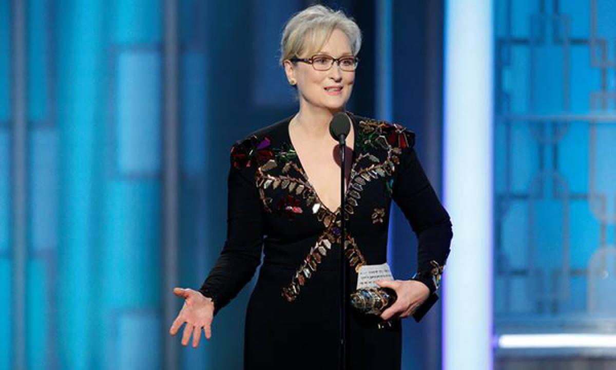 Meryl Streep slams Donald Trump at Golden Globes