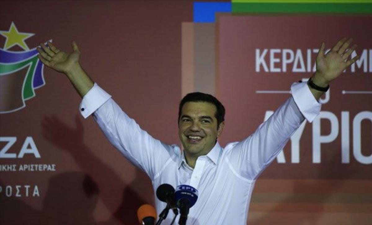 Comeback kid Alexis Tsipras storms to victory in Greek election