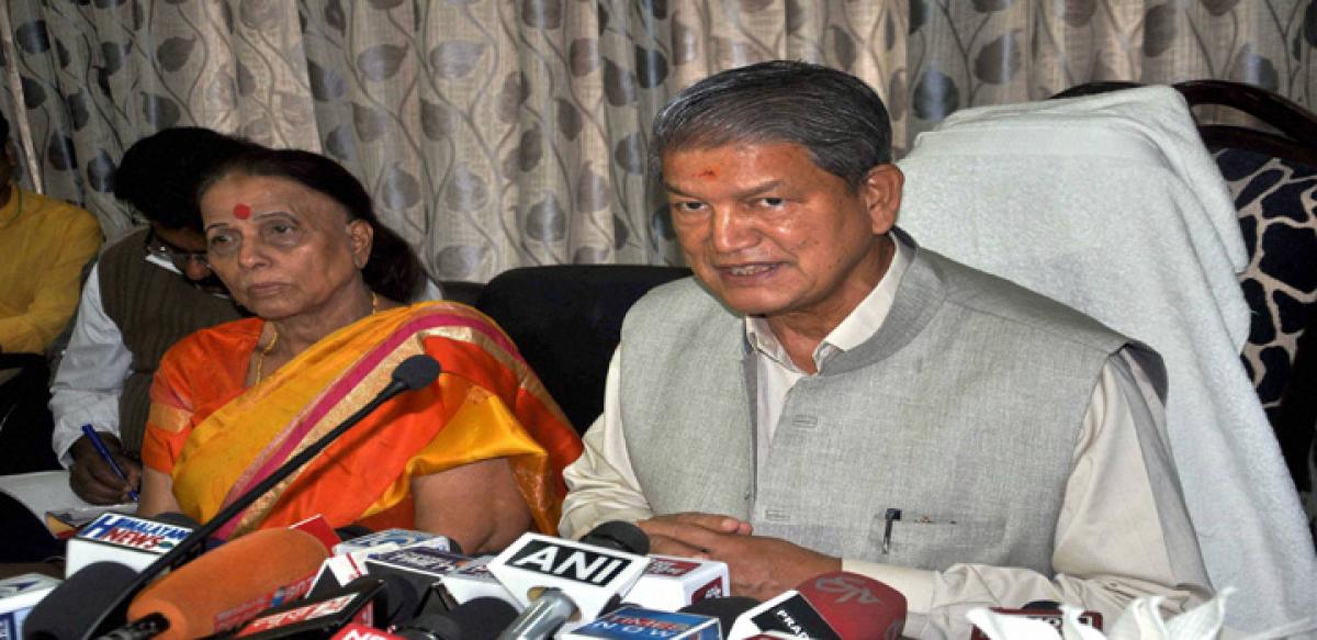 Rebels sting Uttarakhand CM Harish Rawat