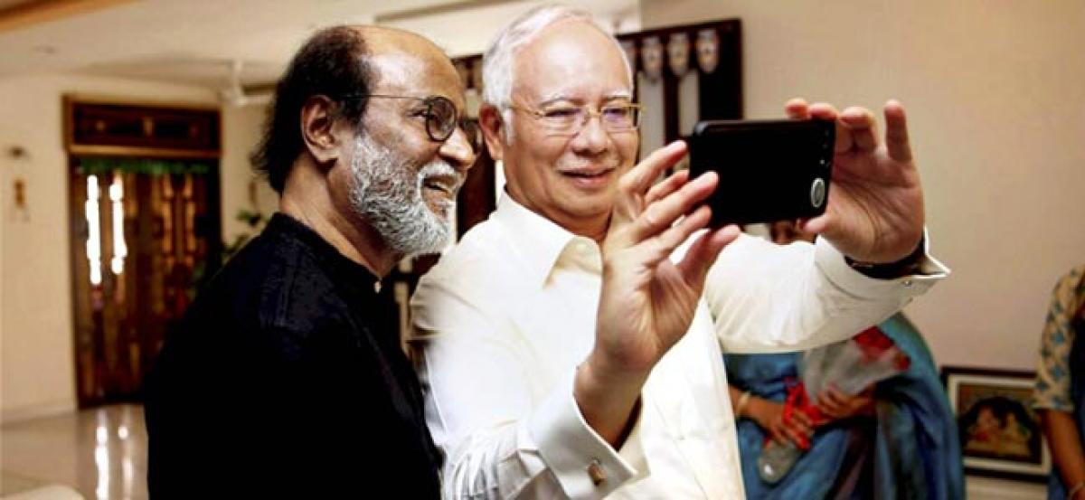 Malaysian PM calls on Rajinikanth