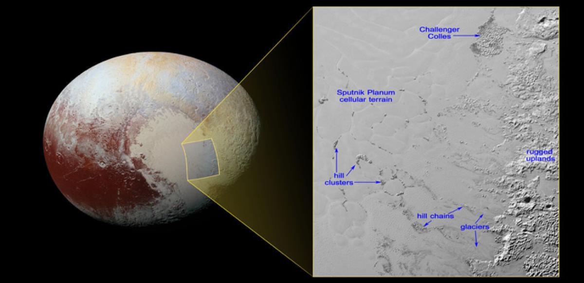 New Horizon probe captures Plutos mysterious, floating hills
