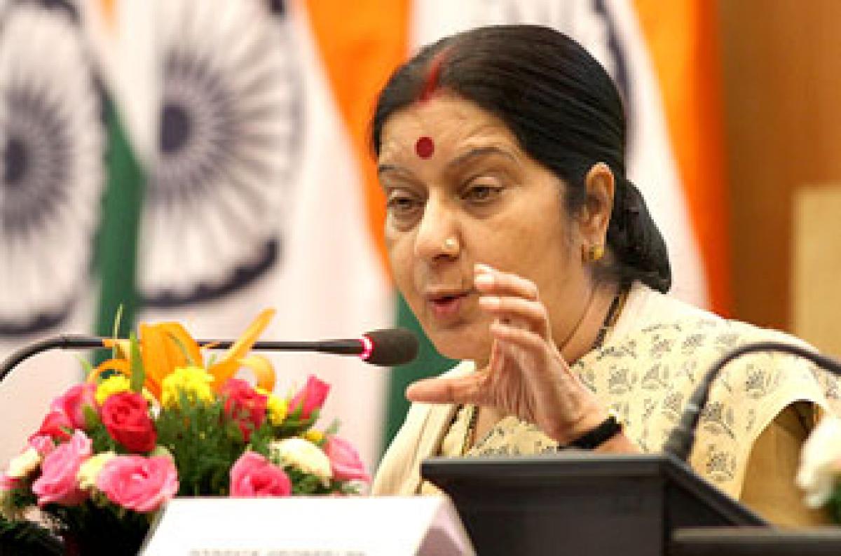 Congress leader forced Sushma to give diplomatic passport to scan accused