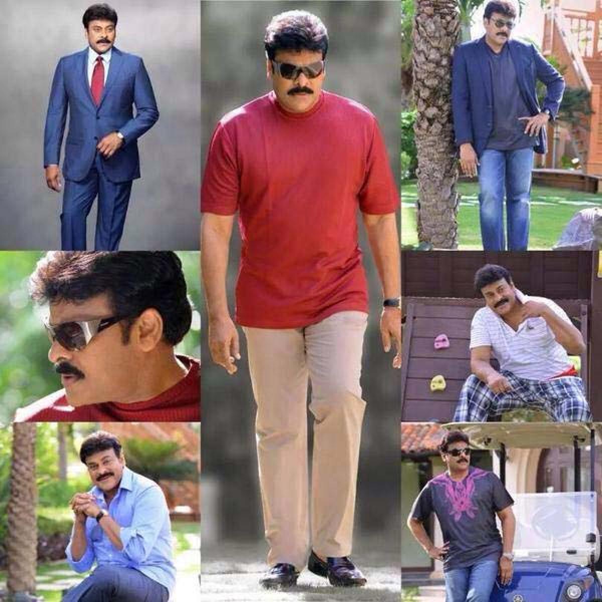 Chiranjeevis new look..Is it for 150th film?