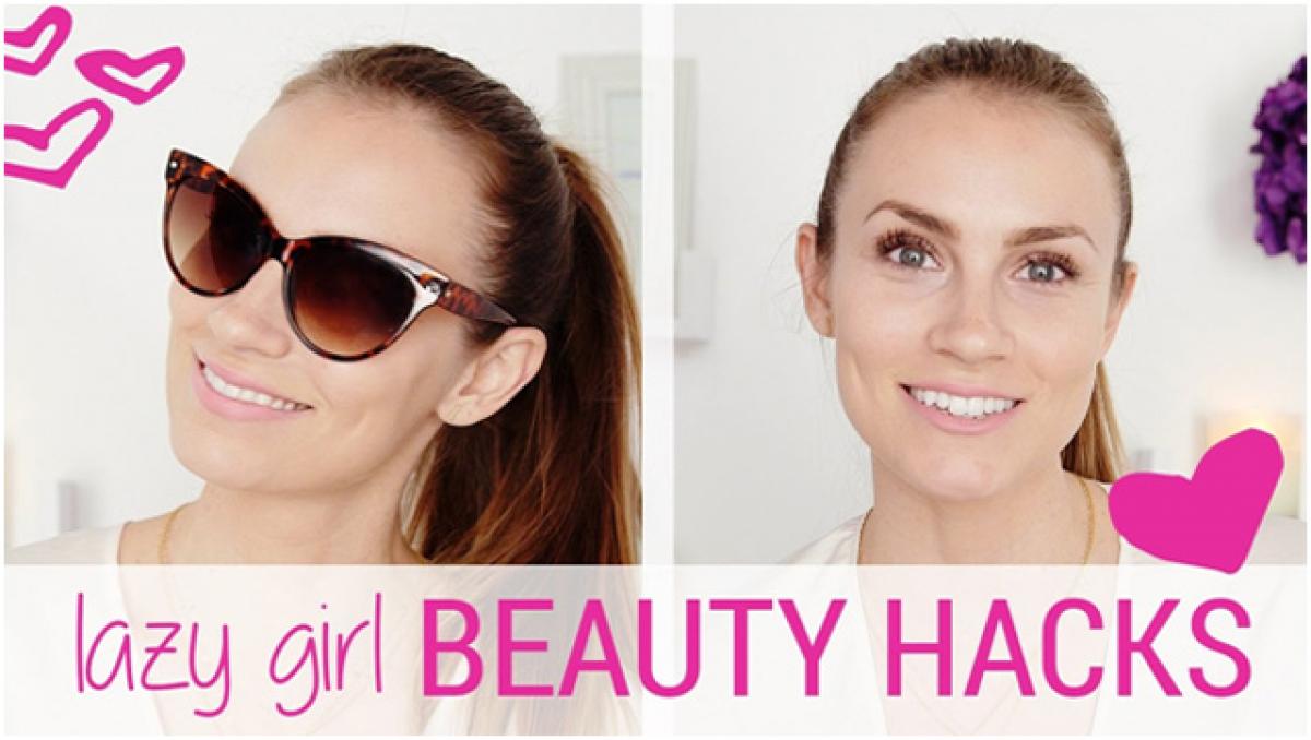 Time Saving Beauty Hacks For Lazy Girls!