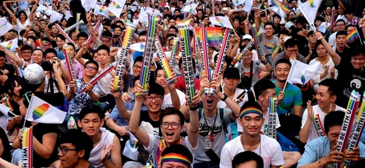Taiwan court rules in favour of same-sex marriage, first in Asia