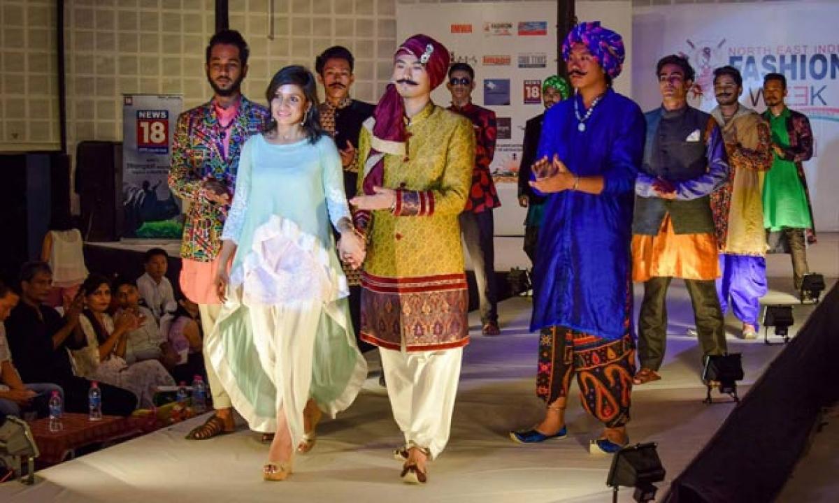 Rajasthani apparel rocks fashion gala