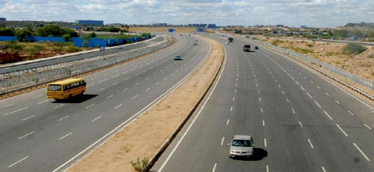 KTR opens Outer Ring Road between Shamirpet and Ghatkesar in Hyderabad