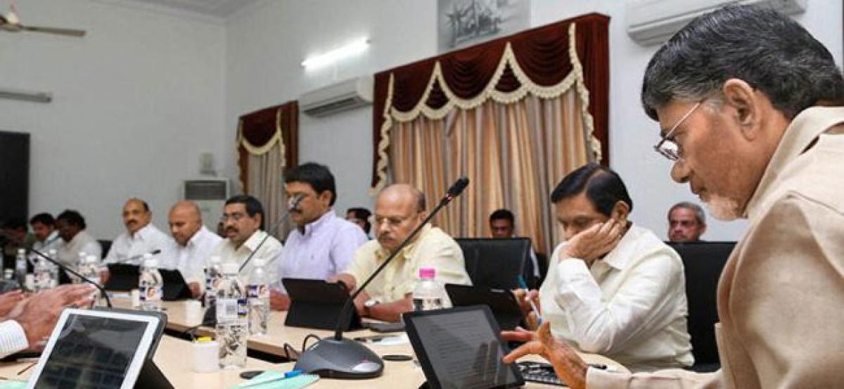 Andhra Pradesh State Cabinet  meet on June 1