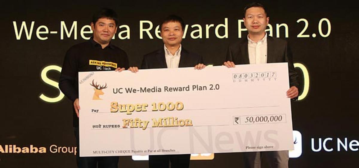 Alibaba’s UCWeb Launches We-Media Reward Plan 2.0