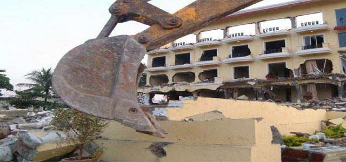 HMDA demolishes 11 unauthorised buildings