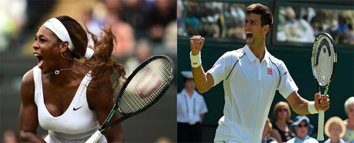 Serena Williams, Novak Djokovic kickstart Wimbledon with opener win