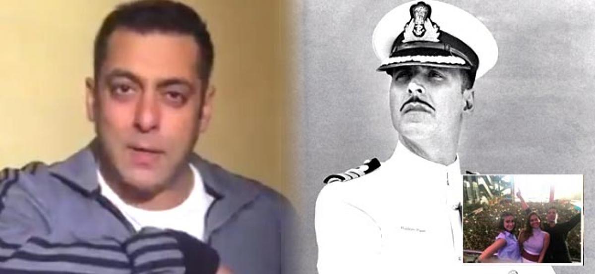 Salman Khan promotes Akkis Rustom on Twitter