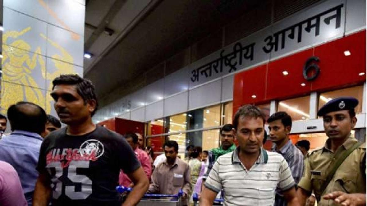 19 of 55 Indians stranded in Iraq return home