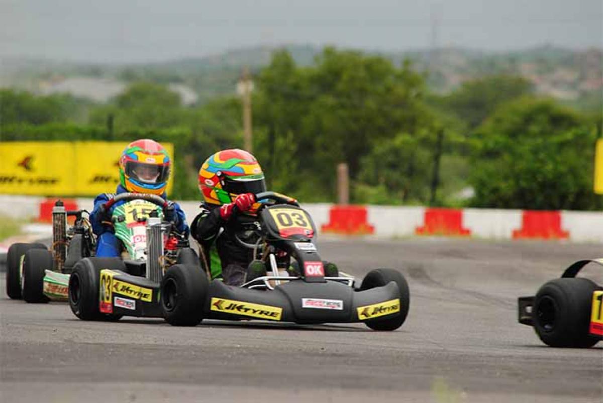 Thrilling action atNational Karting Championship