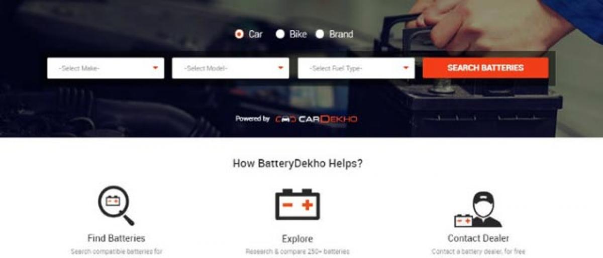 CarDekho.com launches BatteryDekho 