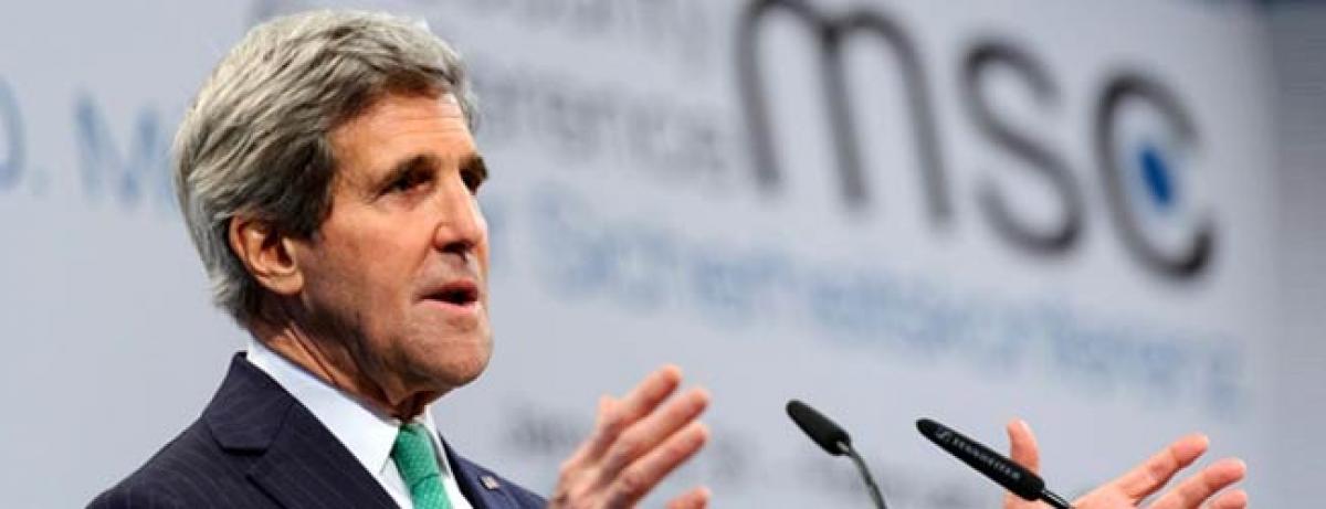 Kerry congratulates Nepal Govt on promulgation of Constitution