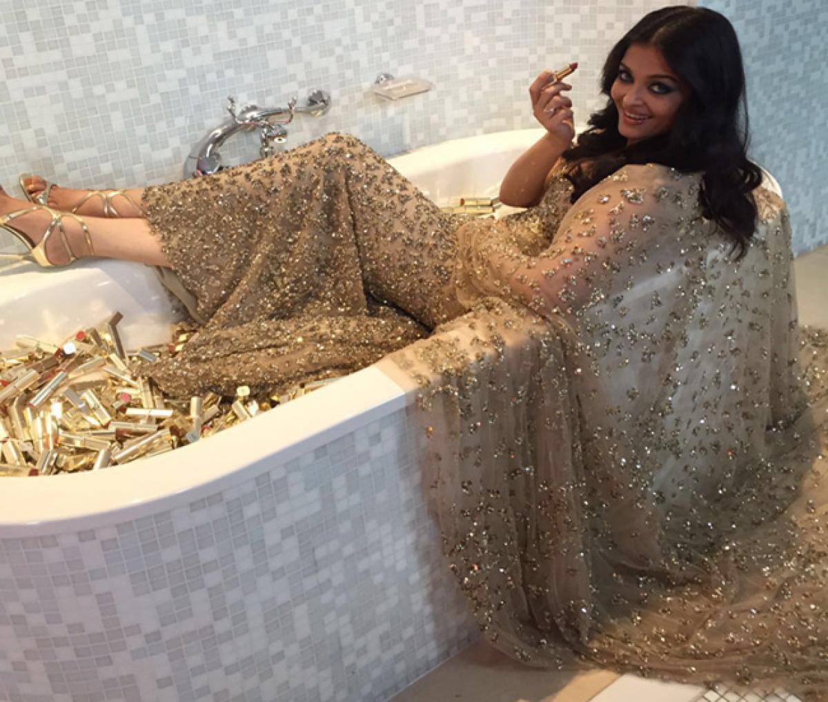 See how Aishwarya had fun after she walked the red carpet at Cannes!