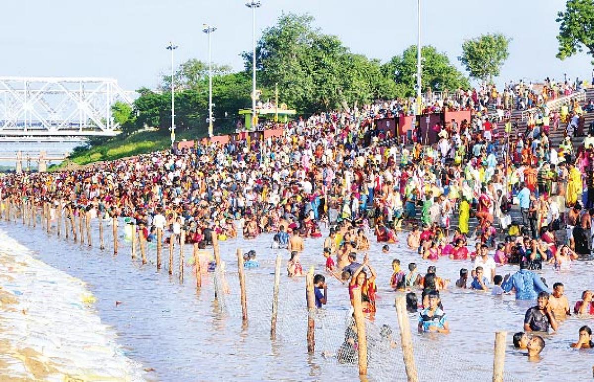 Pushkaralu off to a grand start