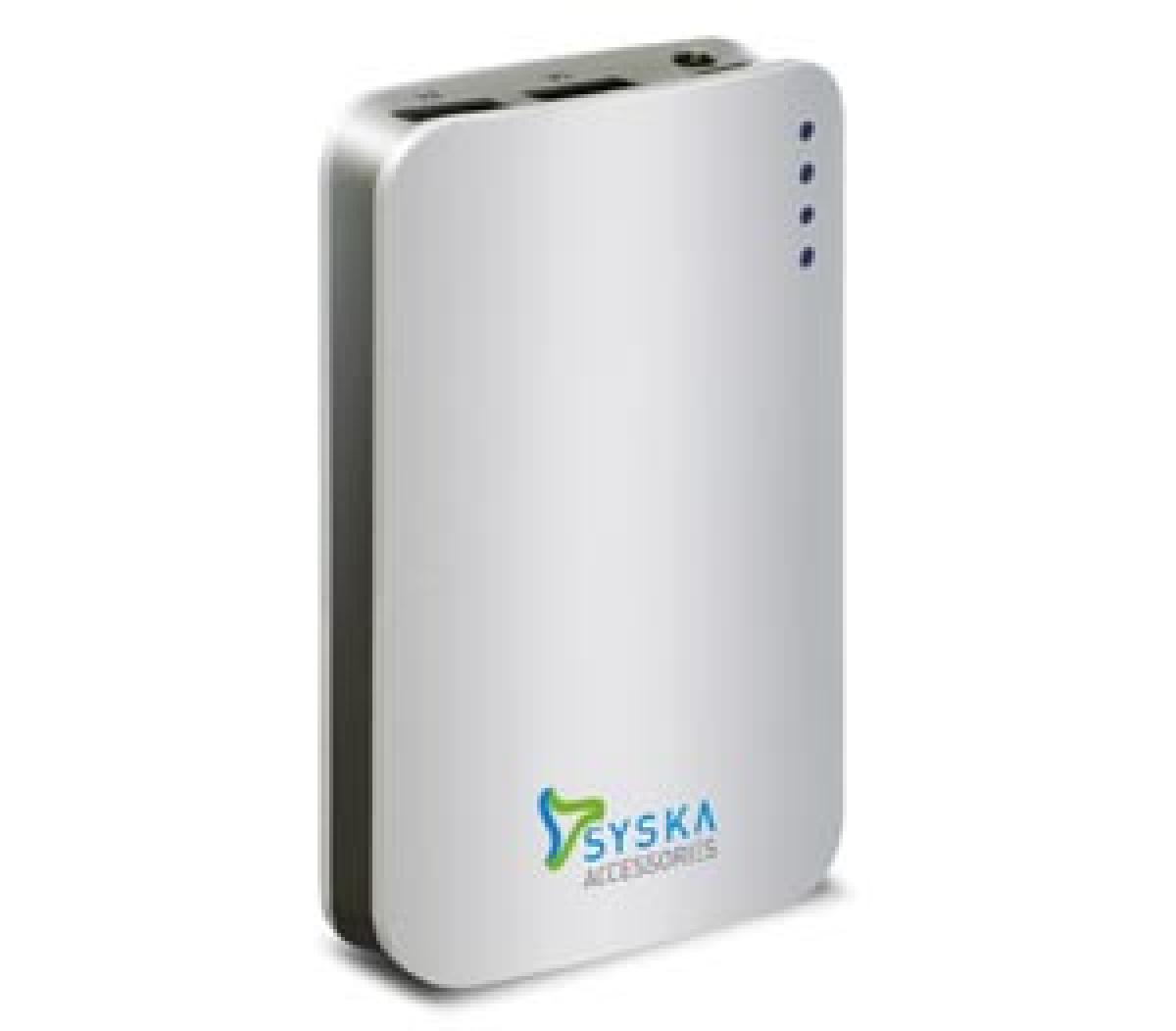 Syska unveils India’s first Qualcomm Quick charge power bank