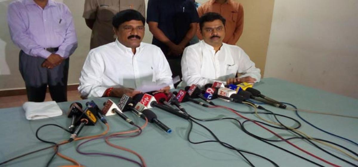 Jagan, Pawan on the same page, says Ganta