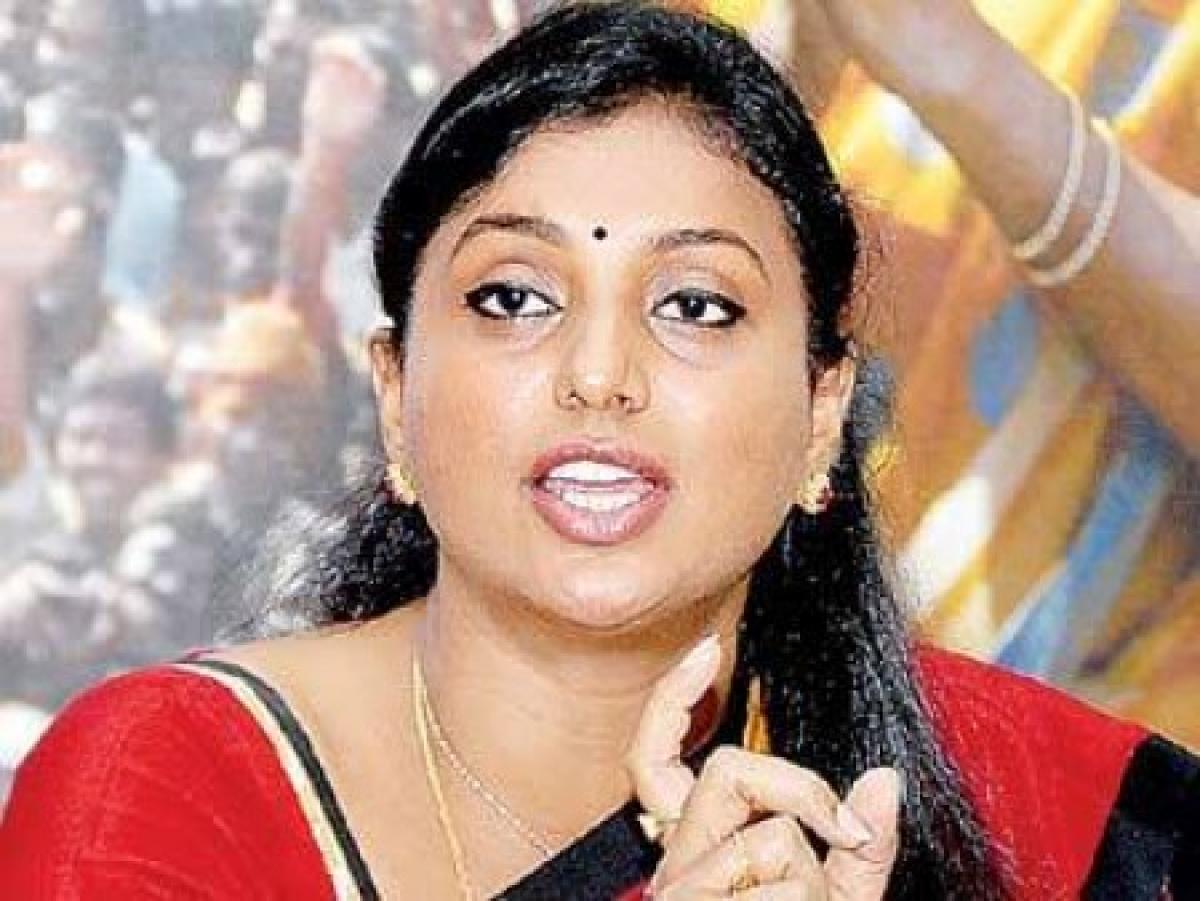 YSR Congress MLA Roja attends Privileges Committee meeting