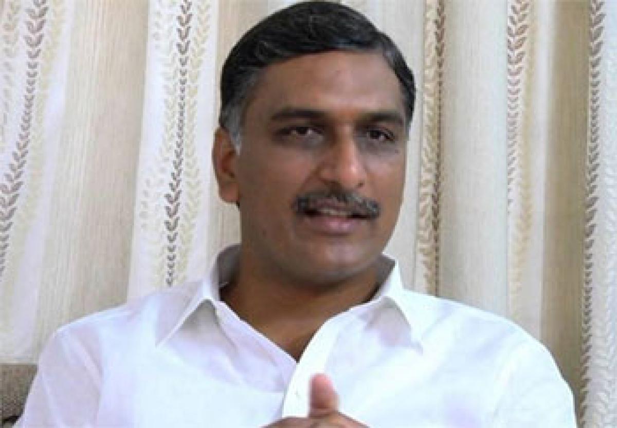 Water to 25,000 acres in two yrs: Harish Rao