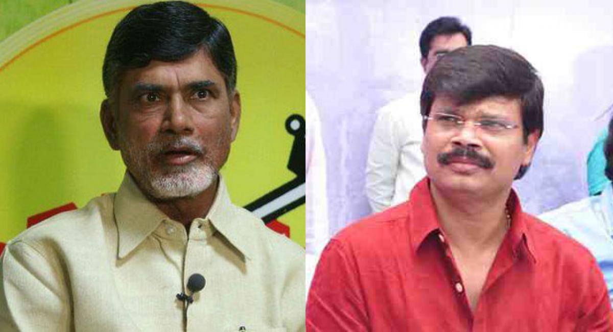 Chandrababu engages director Boyapati Srinu in temple construction at Pavitra Sangamam