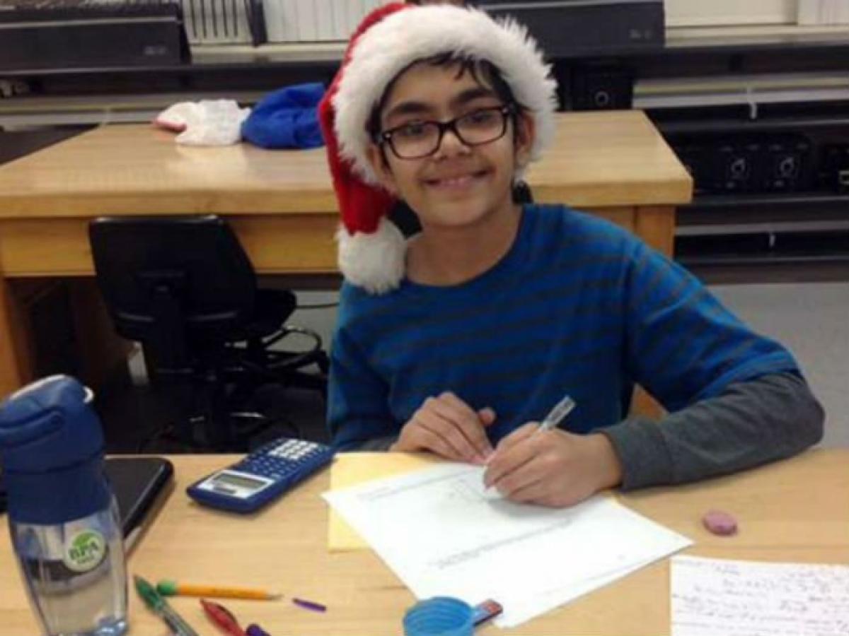 12-yr-old Indian-American genius eyes to become doctor at 18