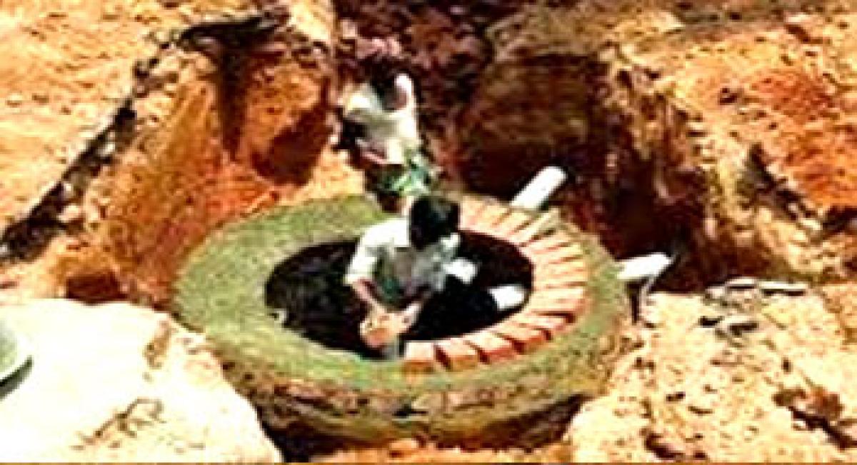 Under Ground Drainage  facility in all villages under MGNREGS