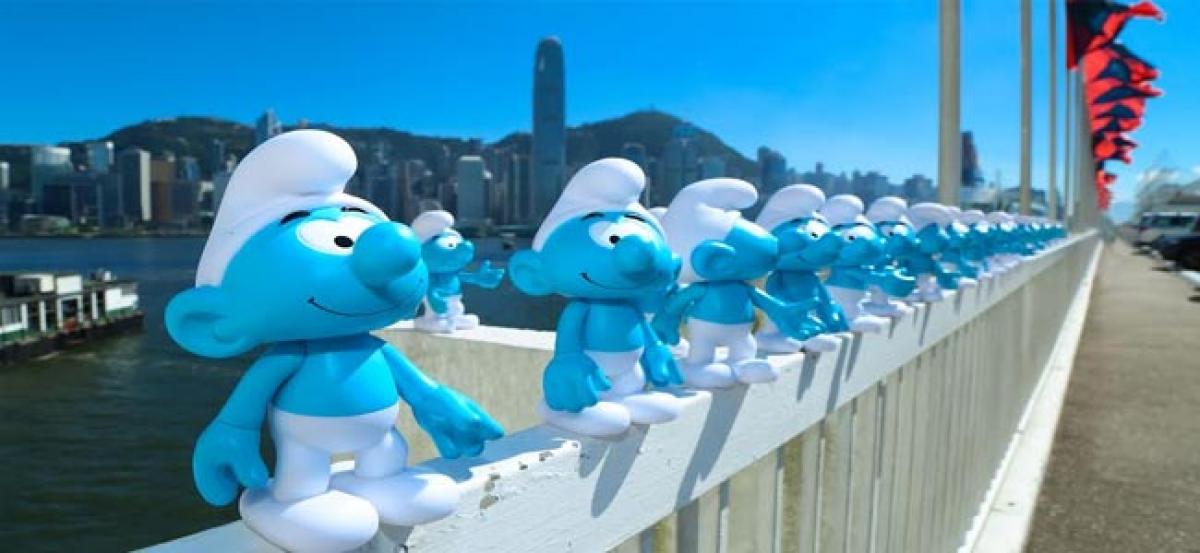 SMURFS at Harbour City Hong Kong