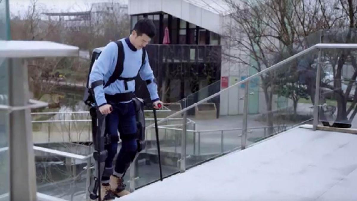 Wearable Robot In China To Help People With Disabilities Walk