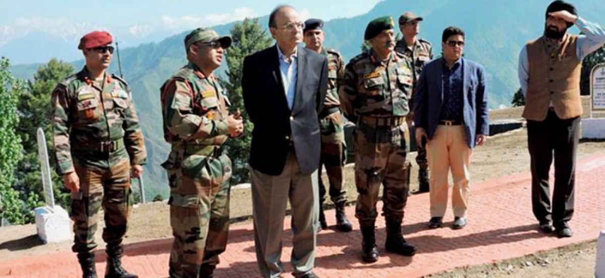 Satisfied over readiness of troops along LoC: Jaitley