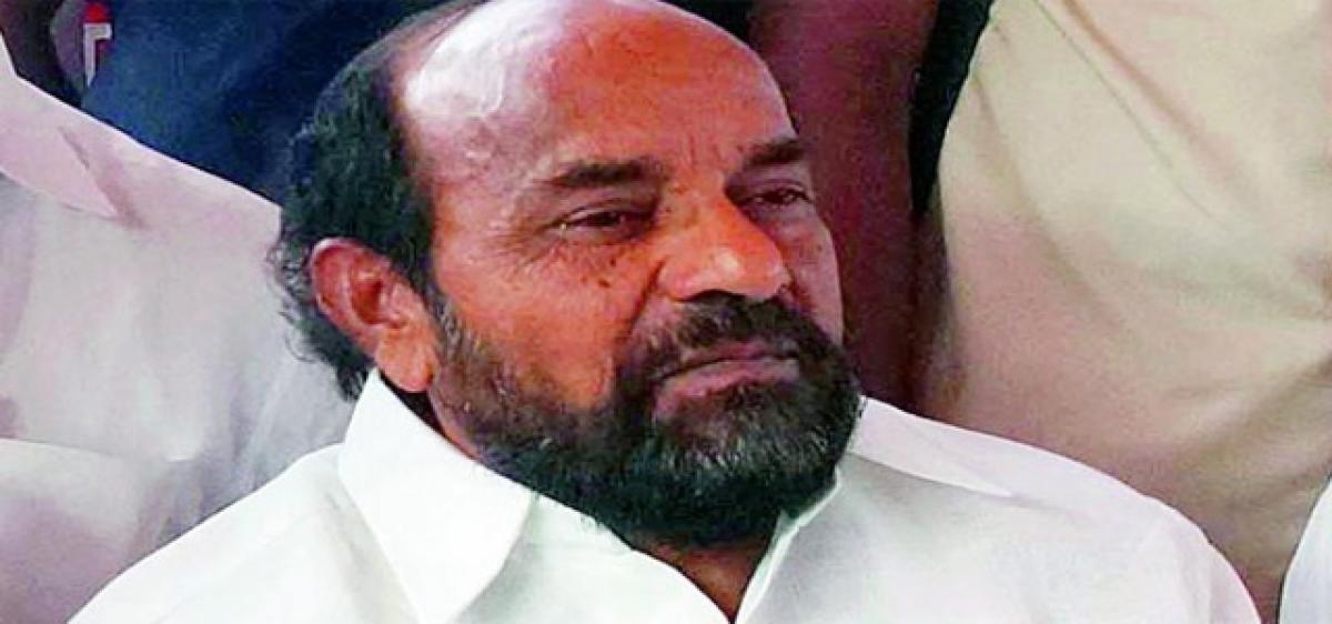 BJP woos Krishnaiah