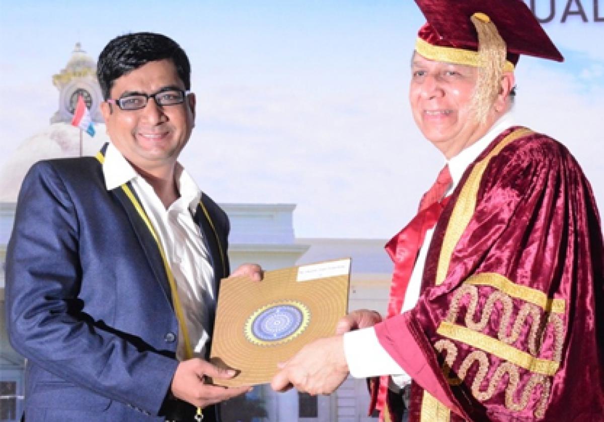 National Institute of Technology Warangal faculty gets NVMM award