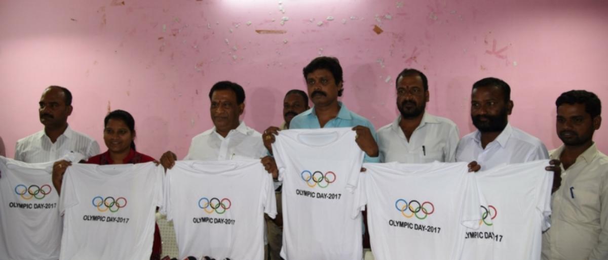 Olympic Day Run on June 22 in Mahbubnagar