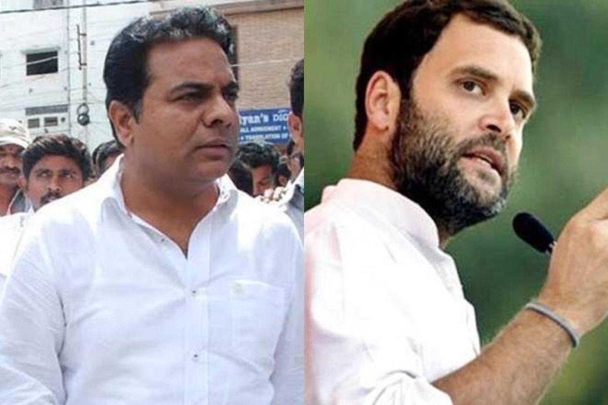 Rahul Gandhi talking of family rule has to be the joke of the millennium: KTR