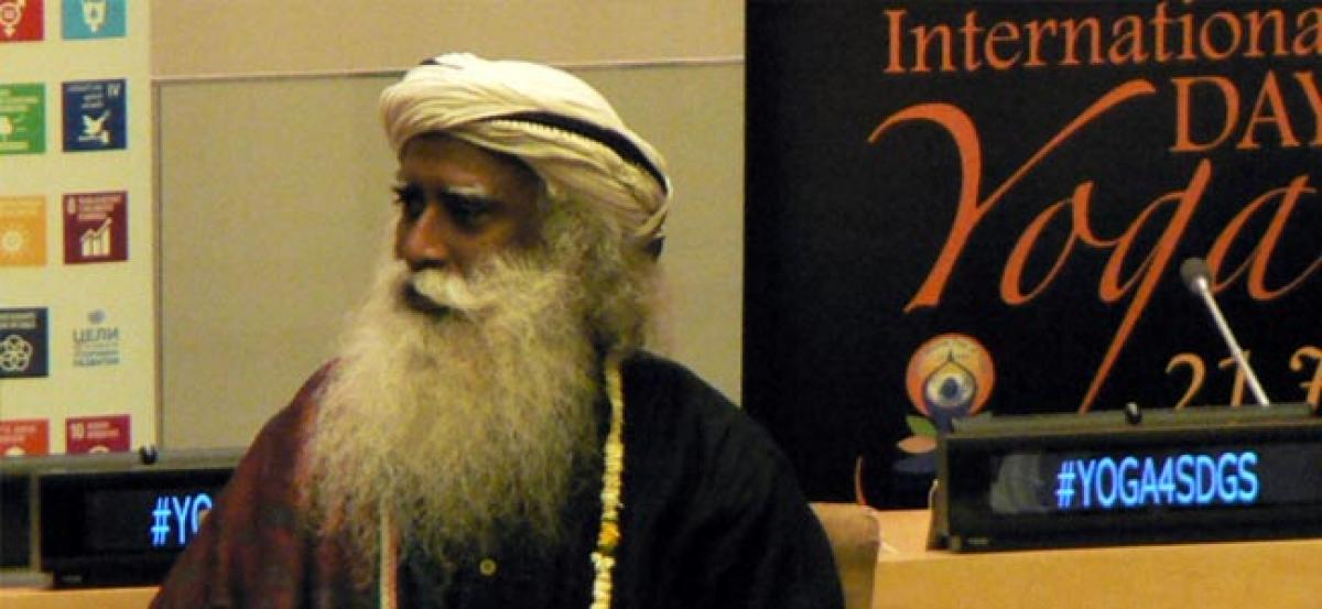 India has gifted Yoga to the world: Sadhguru Jaggi Vasudev tells UN